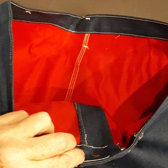 Workin' Spot Flannel Lined Heavyweight Denim Work Jeans  NWT - Picture 5 of 13